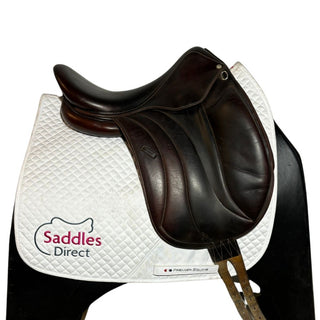 Brown Devoucoux Milady Dressage Brown 17.5" MW 2 - Saddles Direct