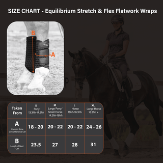 Equilibrium Stretch and Flex Flatwork Wraps 3 | Saddles Direct