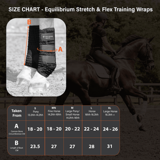 Equilibrium Stretch and Flex Training Wraps 3 | Saddles Direct