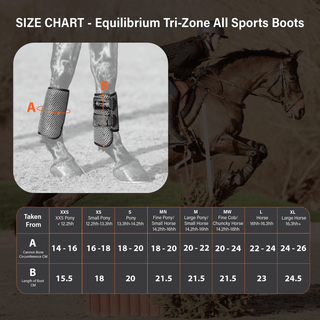Equilibrium Tri - Zone All Sports Boots Pair 5 | Saddles Direct
