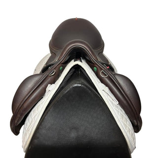 Equipe EK Class Monoflap Jump Cross - Country Brown 17.5" MW +1 3 | Saddles Direct