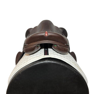 Equipe EK Class Monoflap Jump Cross - Country Brown 17.5" MW +1 5 | Saddles Direct