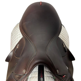 Equipe EK Class Monoflap Jump Cross - Country Brown 17.5" MW +1 4 | Saddles Direct