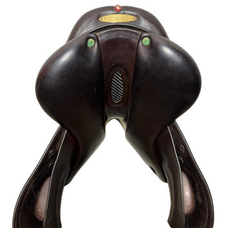 Equipe EK - Evo Dual Flap Jump Brown 17.5" +1 MW 9 | Saddles Direct