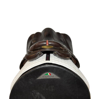 Equipe EK - Evo Dual Flap Jump Brown 17.5" +1 MW 5 | Saddles Direct