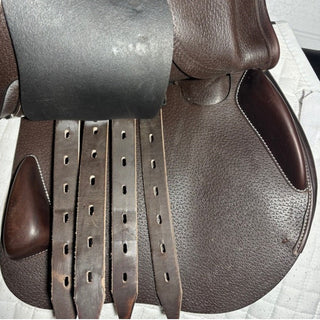 Equipe EK - GO Jump Brown 17.5" MW 8 | Saddles Direct