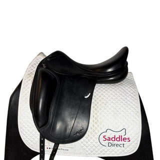 Equipe Emporio +2 Dressage Black 17.5" W 1 | Saddles Direct