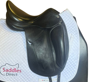 Black Equipe Emporio Dressage Black 16" M 2 - Saddles Direct