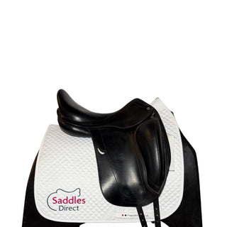 Equipe Emporio Dressage Black 17" +2 W 2 | Saddles Direct
