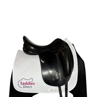 Equipe Emporio Dressage Black 17" +2 W 2 | Saddles Direct