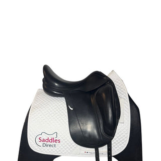 Equipe Emporio Dressage Black 17" W +2.5 2 | Saddles Direct