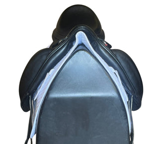 Equipe Emporio Dressage Black 17.5" +1 MW 3 | Saddles Direct