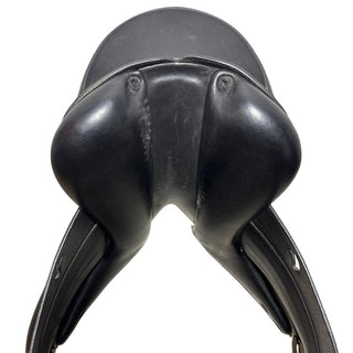 Equipe Emporio Dressage Black 17.5" W 6 | Saddles Direct