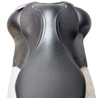 Equipe Emporio Monoflap Dressage Black 17" +2 W 6 | Saddles Direct