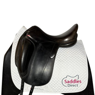Equipe Emporio Monoflap Dressage Black 17" M 1 | Saddles Direct