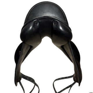 Equipe Emporio Monoflap Dressage Black 17" W 7 | Saddles Direct