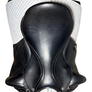 Equipe Emporio Monoflap Dressage Black 17" W 6 | Saddles Direct
