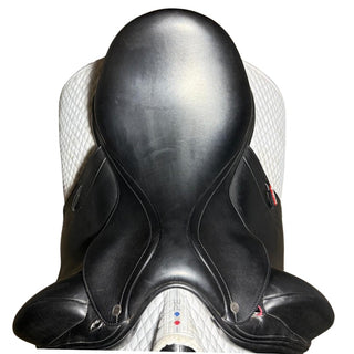 Equipe Emporio Monoflap Dressage Black 17" W 4 | Saddles Direct