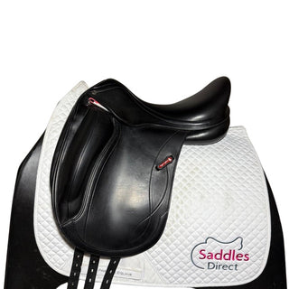 Equipe Emporio Monoflap Dressage Black 17" W 1 | Saddles Direct