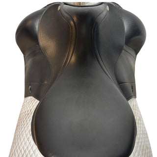Equipe Emporio Monoflap Short Flap Dressage Black 17" +1 MW 5 | Saddles Direct