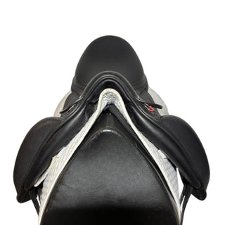 Equipe Emporio Monoflap Short Flap Dressage Black 17" +1 MW 3 | Saddles Direct