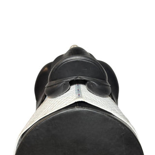 Equipe Emporio Monoflap Short Flap Dressage Black 17" +1 MW 6 | Saddles Direct