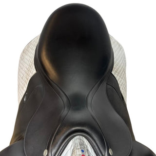 Equipe Emporio Monoflap Short Flap Dressage Black 17" +1 MW 4 | Saddles Direct