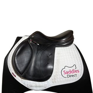 Equipe Expression Dual Flap Jump Black 16.5" W +2 1 | Saddles Direct