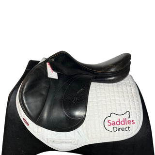 Equipe Expression Dual Flap Jump Black 17" +2 W 1 | Saddles Direct