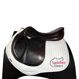 Equipe Expression Dual Flap Jump Brown 17.5" MW +1 1 | Saddles Direct
