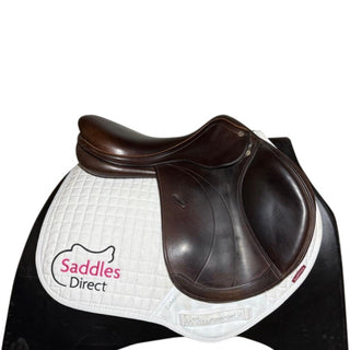 Equipe Expression Jump Brown 17.5" XW +3 2 | Saddles Direct