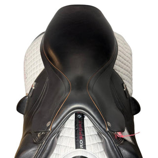 Equipe Expression Monoflap Jump Black 16.5" M 4 | Saddles Direct