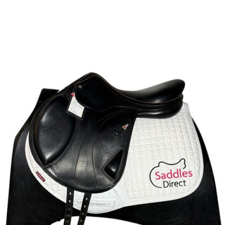 Equipe Expression Monoflap Jump Black 16.5" M 1 | Saddles Direct