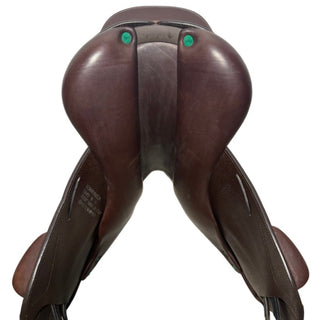 Equipe Expression Monoflap Jump Brown 16.5" +1 MW 7 | Saddles Direct