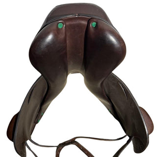 Equipe Expression Monoflap Jump Brown 17" M 5 | Saddles Direct