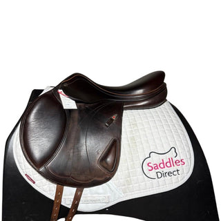 Equipe Expression Monoflap Jump Brown 17" M 1 | Saddles Direct