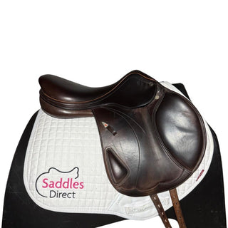Equipe Expression Monoflap Jump Brown 17" M 2 | Saddles Direct