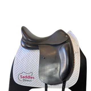 Equipe Full Grain Elegance Dressage Black 18" MW 2 | Saddles Direct