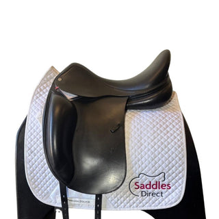 Equipe Full Grain Elegance Dressage Black 18" MW 1 | Saddles Direct