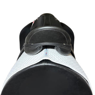 Equipe Glamour Monoflap Dressage Black 17.5" MW +1 4 | Saddles Direct