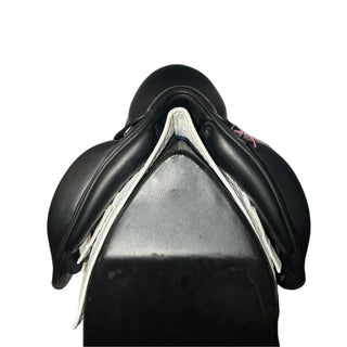 Black Equipe Olympia Dressage Black 16" M 3 - Saddles Direct