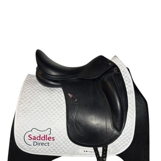 Equipe Olympia Dressage Black 17"+1 MW 2 | Saddles Direct