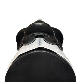 Equipe Olympia Monoflap Dressage Black 17" +2.5 XW 5 | Saddles Direct