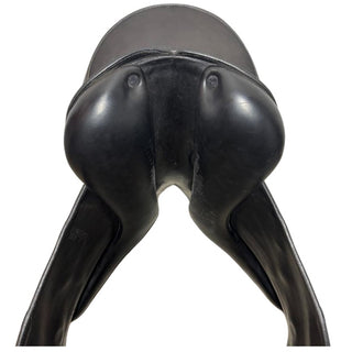 Equipe Olympia Monoflap Dressage Black 17.5" +1 MW 7 | Saddles Direct