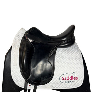 Equipe Oracle Monoflap Dressage Black 17.5" - 0.5 NM 1 | Saddles Direct