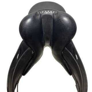 Equipe Oracle Monoflap Dressage Black 17.5" - 0.5 NM 7 | Saddles Direct