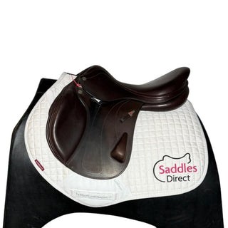 Equipe Rarity Dual Flap Pony Jump Brown 16" +2 W 1 | Saddles Direct