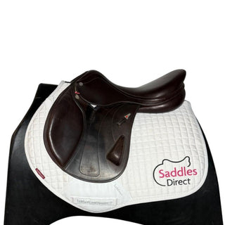 Equipe Rarity Dual Flap Pony Jump Brown 16" +2 W 1 | Saddles Direct