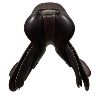 Equipe Rarity Dual Flap Pony Jump Brown 16" +2 W 9 | Saddles Direct