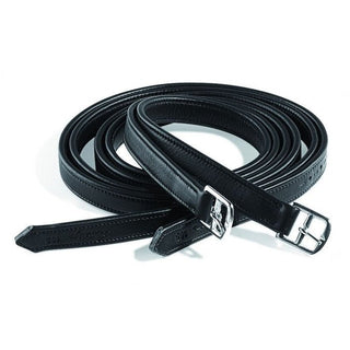 Black Equipe Stirrup Leathers 1 - Saddles Direct